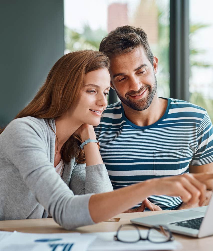 Parents discuss finances